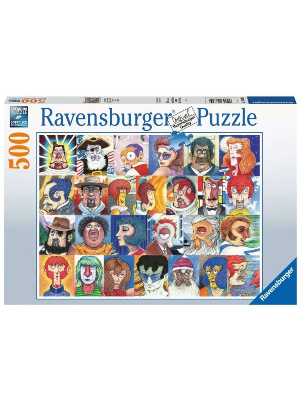 Ravensburger 500pcs Puzzle-Typefaces Made in Germany New In Box